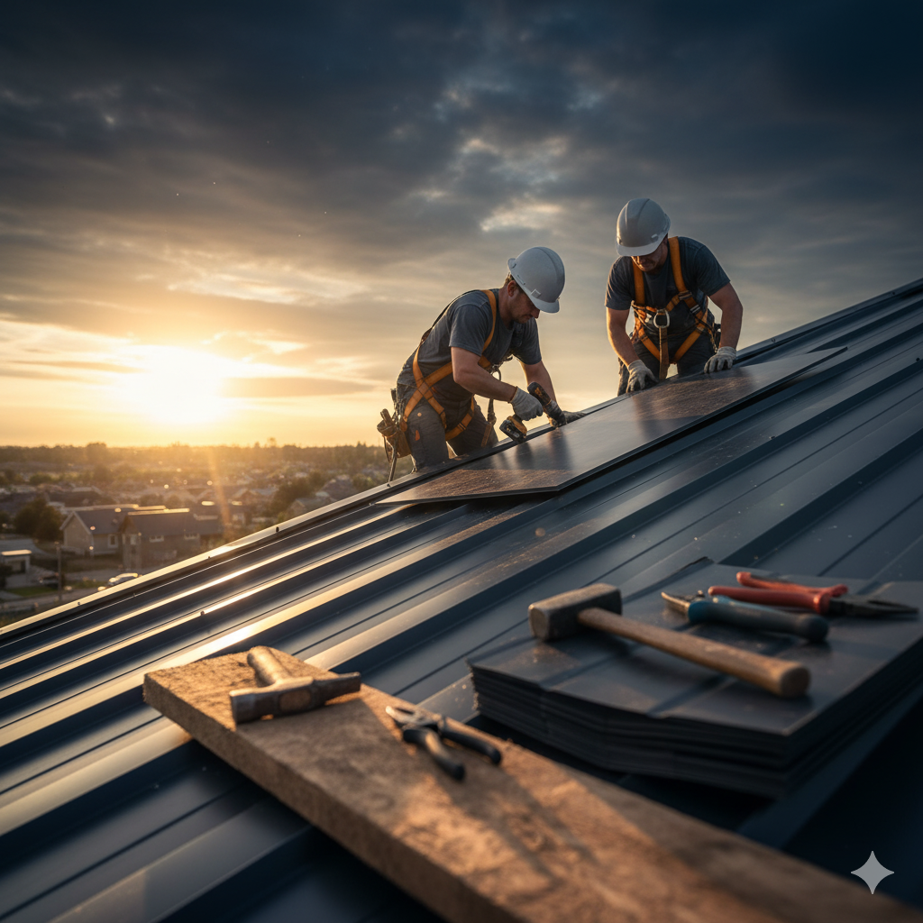 How to Install Metal Roofing