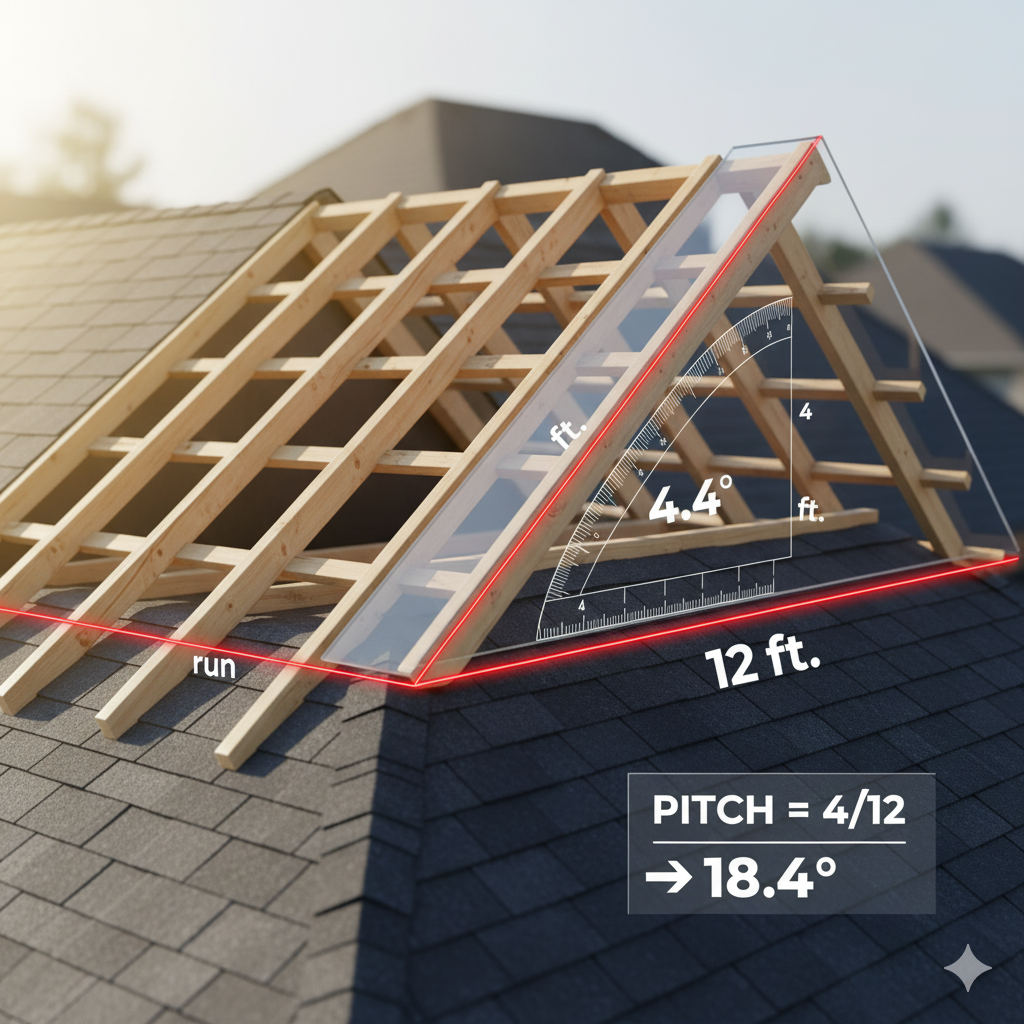 How to Calculate Roof Pitch Easily
