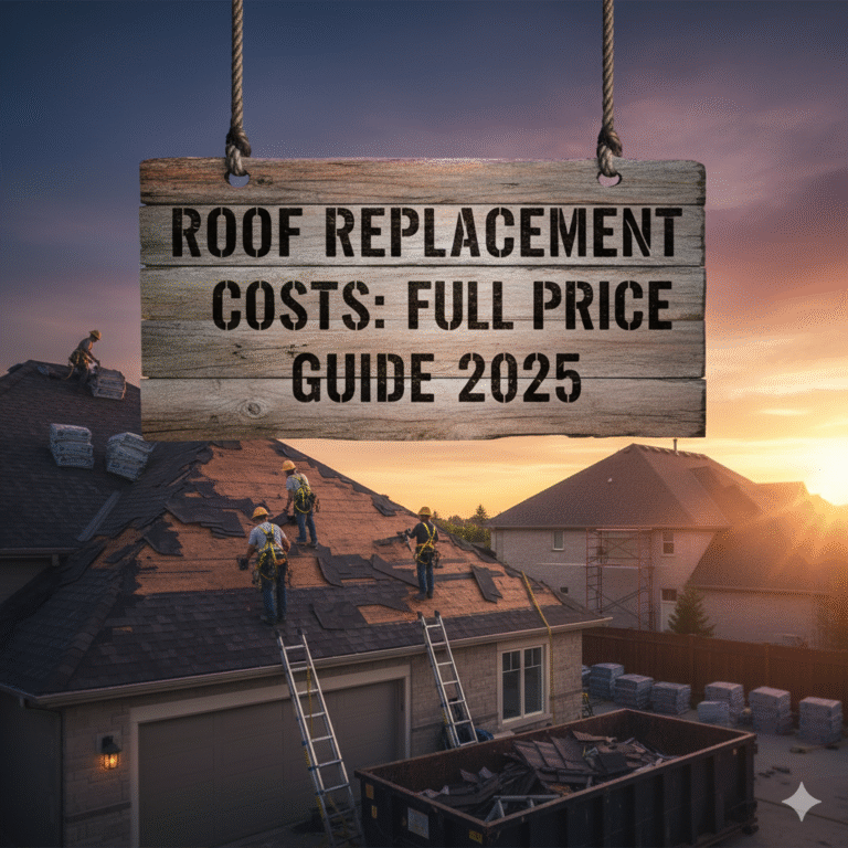 Roof Replacement Costs: Full Price Guide 2025
