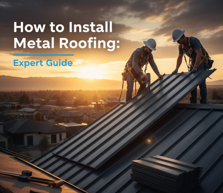 How to Install Metal Roofing