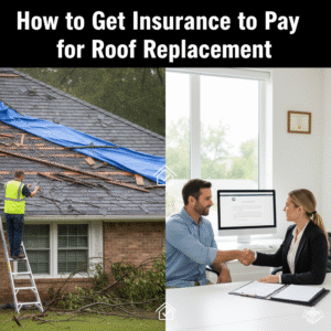 Get Insurance to Cover Roof Replacement
