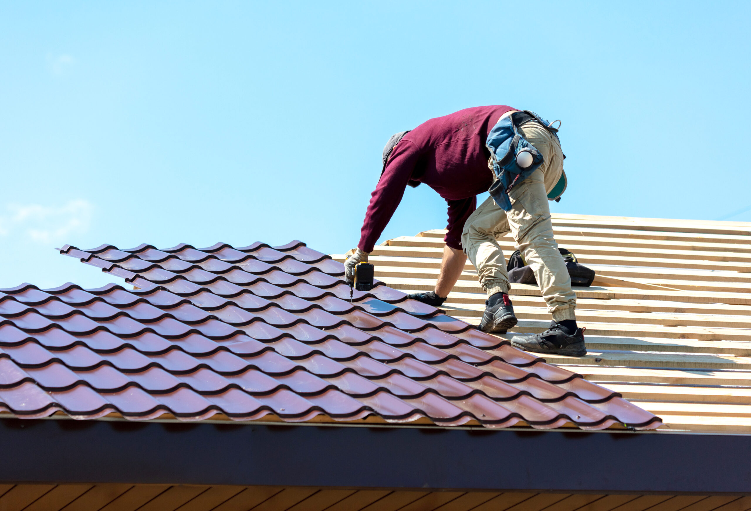 installing metal roof tile 531736611 scaled