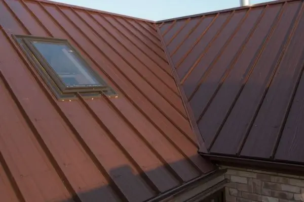 Custom Metal Shingle Roof Installation