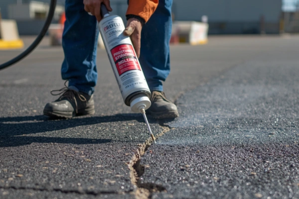 Crack Joint Seam Sealing