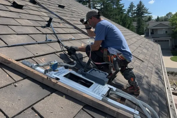 Roofing Material Installation