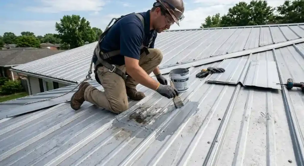 Aluminium Roof Repair Services