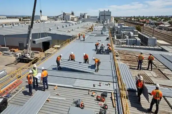 Industrial Roof Installation