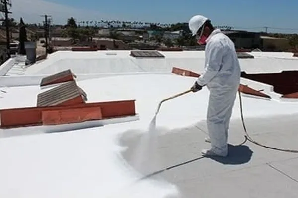 Roof Coating Application
