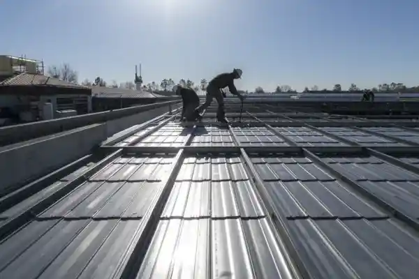 Steel Roof Installation